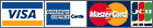 Visa, MasterCard, Eurocard